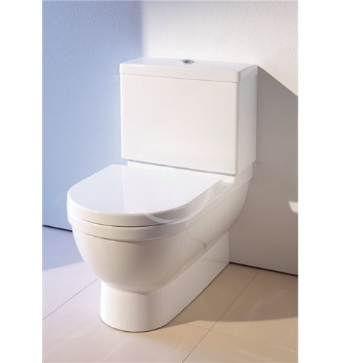 Duravit WC misa kombi Big Toilet, s WonderGliss, biela 21040900001