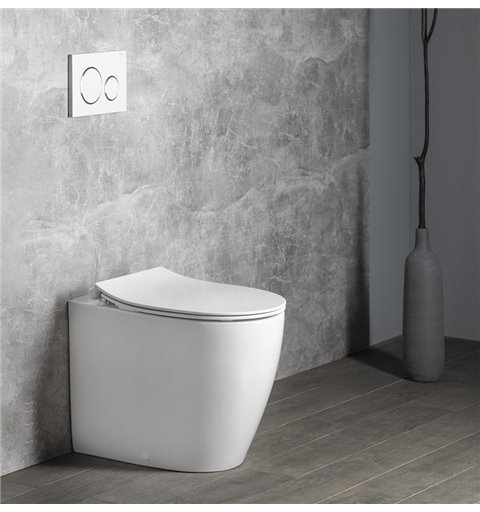 Isvea SENTIMENTI stojace WC, Rimless, 36x52 cm, biela (SmartFixPlus)