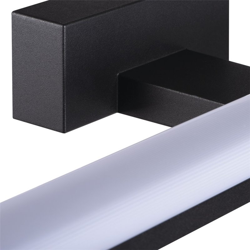KANLUX ASTEN LED nástenné svietidlo 8W, 400x42x110mm, čierna matná