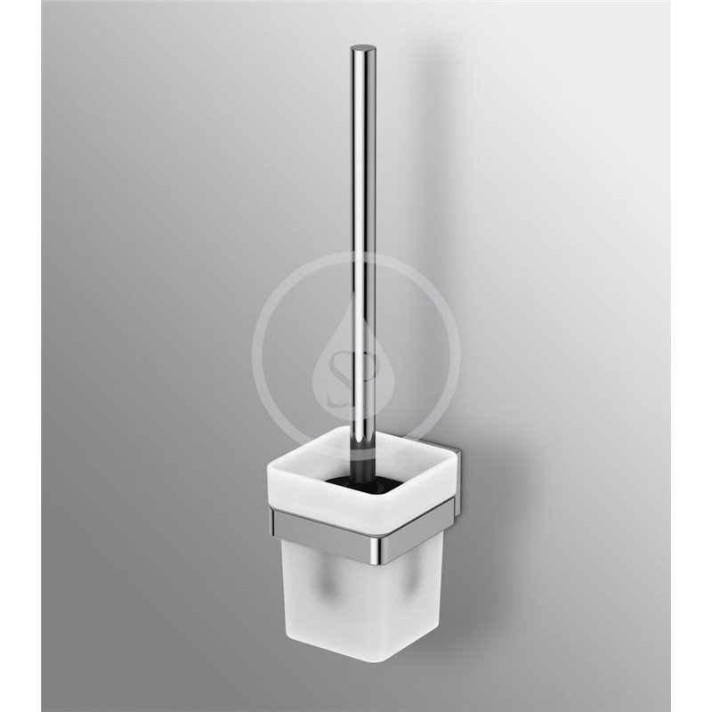 Ideal Standard WC kefa s držiakom, matné sklo/chróm E2194AA