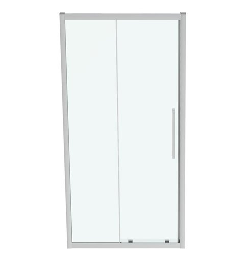 Ideal Standard Posuvné sprchové dvere, dvojdielne, 1000 mm, silver bright/číre sklo T4941EO