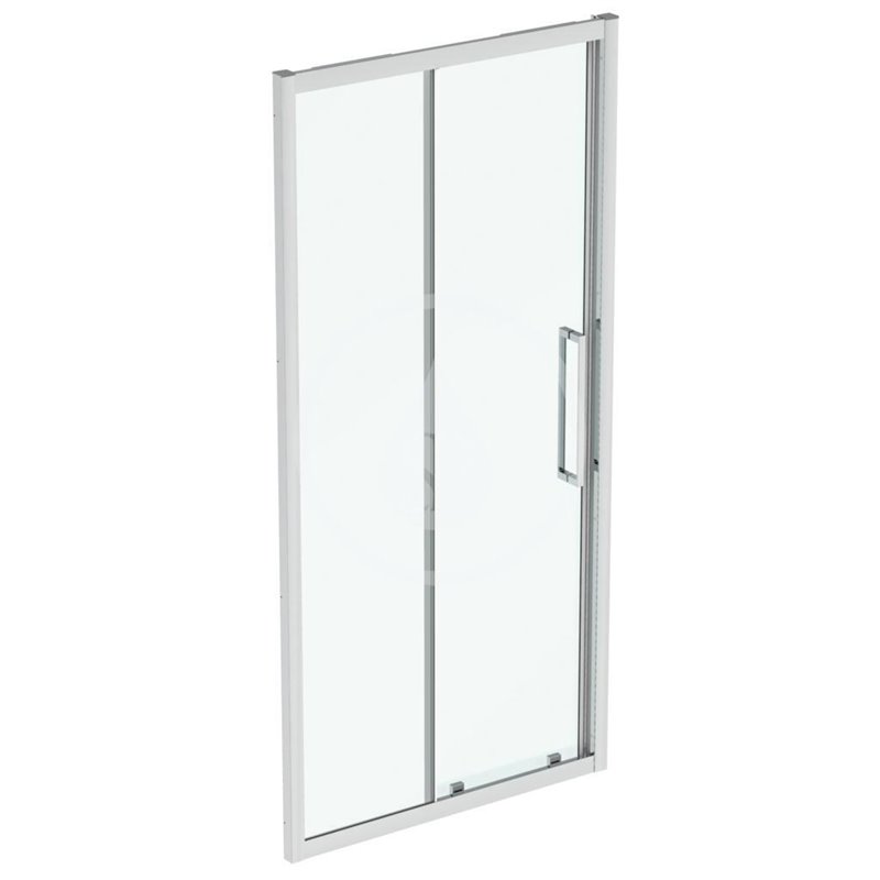 Ideal Standard Posuvné sprchové dvere, dvojdielne, 1100 mm, silver bright/číre sklo T4943EO