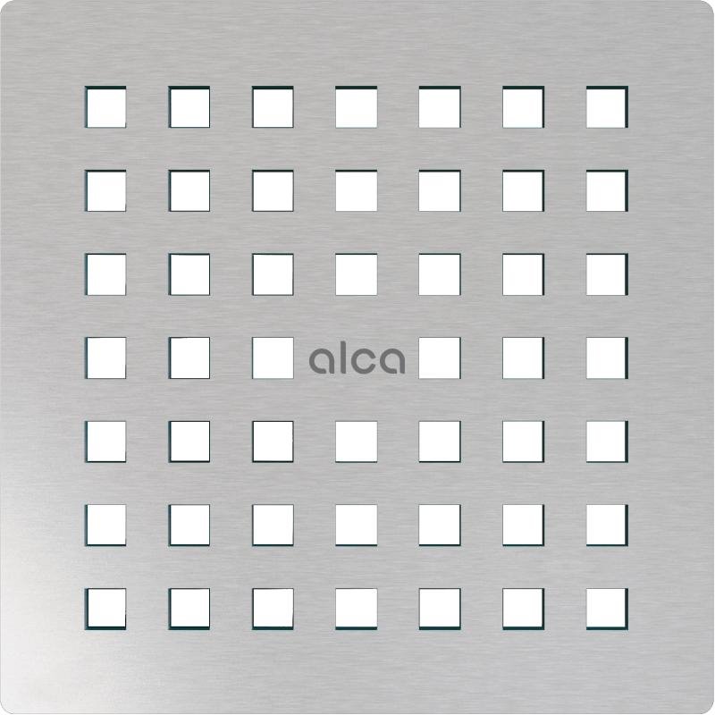 Alcaplast Mriežka pre nerezové vpuste 102×102 mm nerez MPV014