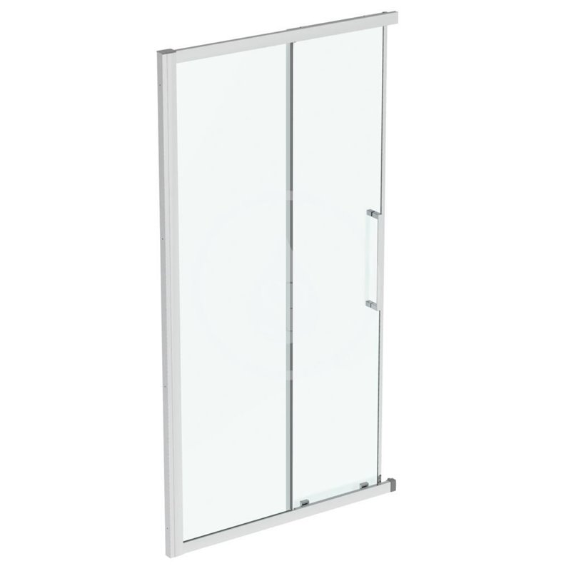Ideal Standard Posuvné sprchové dvere, dvojdielne, 1100 mm, silver bright/číre sklo T4858EO
