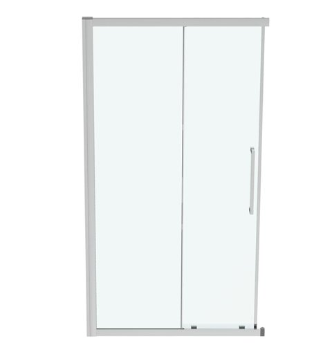 Ideal Standard Posuvné sprchové dvere, dvojdielne, 1100 mm, silver bright/číre sklo T4858EO