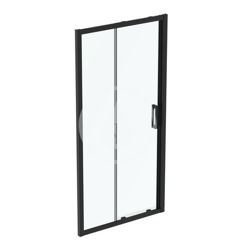 Ideal Standard Posuvné sprchové dvere, dvojdielne, 1050 mm, čierna/číre sklo K9274V3
