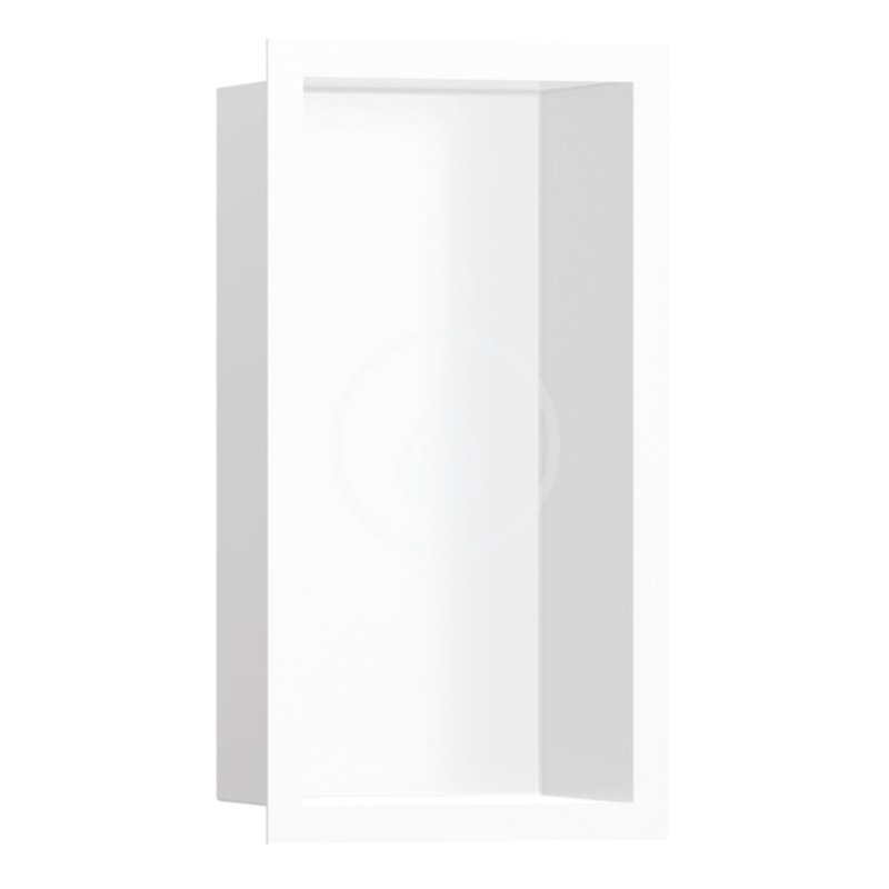 Hansgrohe Výklenok do steny s designovým rámom, 300x150x100 mm, matná biela 56096700