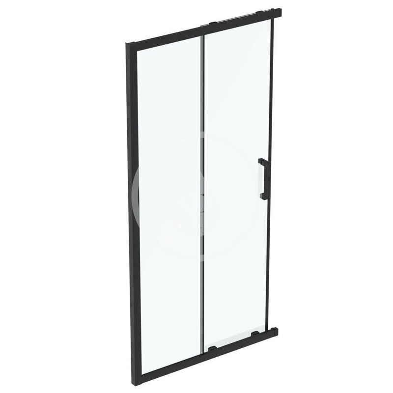 Ideal Standard Posuvné sprchové dvere, dvojdielne, 1000 mm, čierna/číre sklo K9262V3