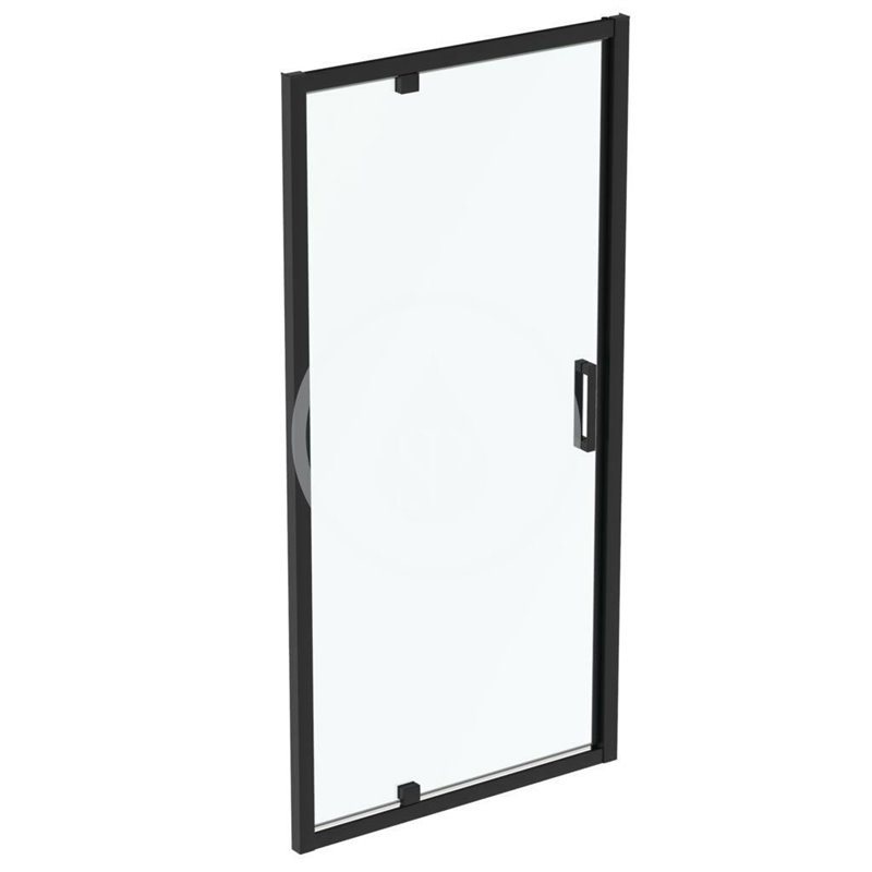 Ideal Standard Pivotové sprchové dvere 900 mm, čierna/číre sklo K9270V3