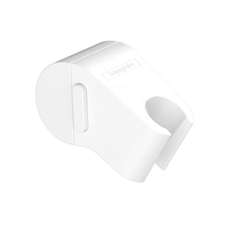Hansgrohe Set sprchovej hlavice 105, 3 prúdy, termostatu a kúpeľňových doplnkov, matná biela WallStoris 24250700