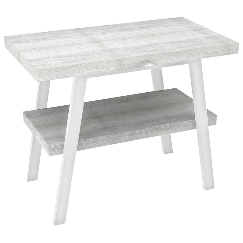 Sapho TWIGA umývadlový stolík 100x72x50 cm, biela matná/dub starobiely VC442W-100-5