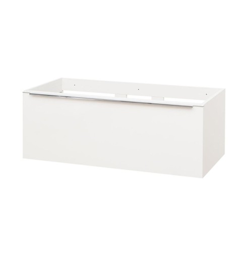 Mereo Mailo, kúpeľňová skrinka, biela, 1 zásuvka, 1010x470x480 mm CN517S