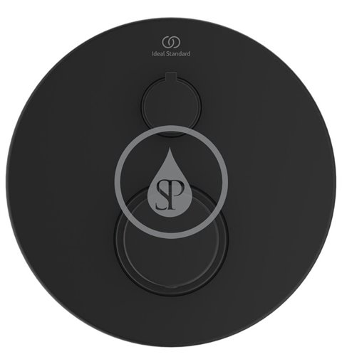 Ideal Standard Termostatická sprchová batéria pod omietku, čierna CeraTherm A5813XG