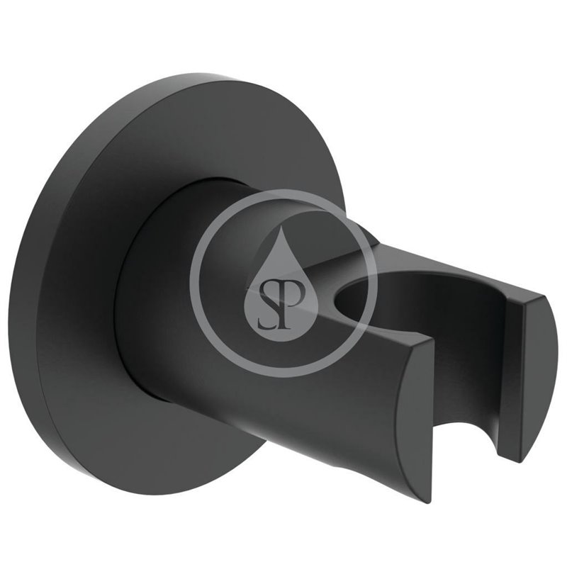 Ideal Standard Sprchový držiak, čierna Idealrain BC806XG