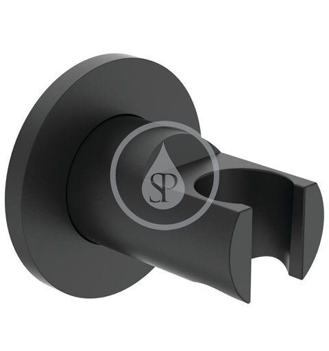 Ideal Standard Sprchový držiak, čierna Idealrain BC806XG