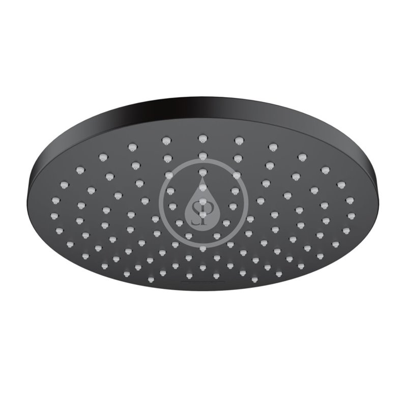 Hansgrohe Hlavová sprcha, priemer 200 mm, EcoSmart, matná čierna Vernis Blend 26277670