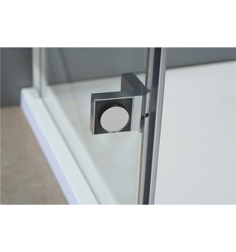 Polysan FORTIS LINE sprchové dvere do niky 1300 mm, číre sklo, pravé FL1413R