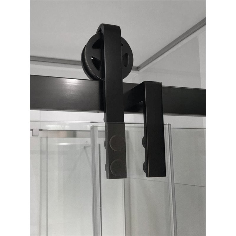 Gelco VOLCANO BLACK obdĺžniková sprchová zástena 1400x900mm L/P varianta GV1414GV3490