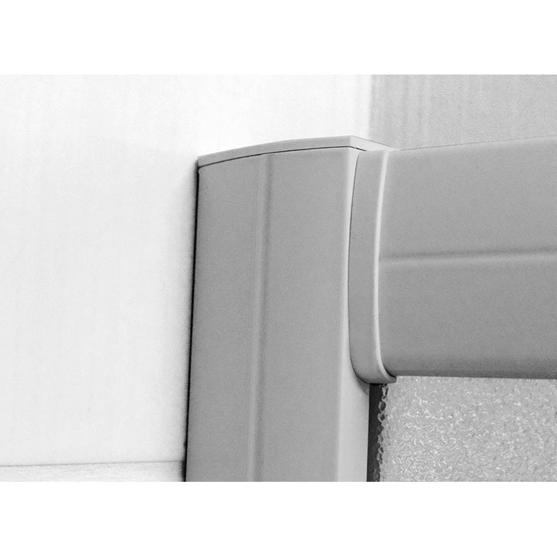 Mereo Sprchový kút, Kora, štvorec, 80 cm, R550, biely ALU, sklo Grape CK34111Z