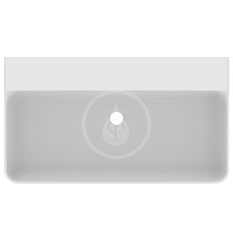 Ideal Standard Umývadlo na dosku 800x450 mm, bez prepadu, bez otvoru na batériu, biela Conca Ceram T383101