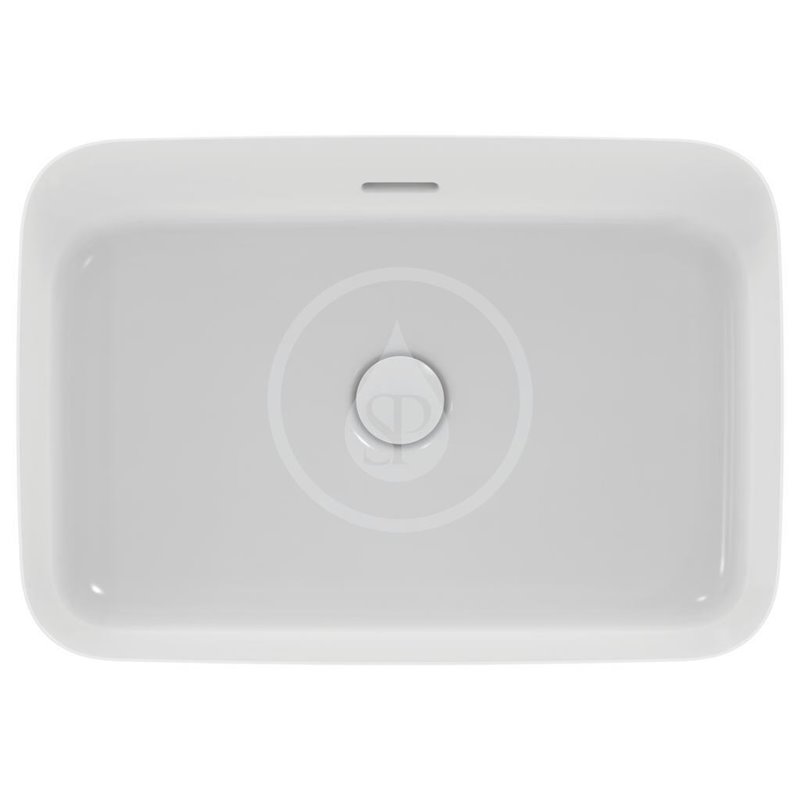 Ideal Standard Umývadlo na dosku, 550x380 mm, s prepadom, matná biela Ipalyss E2078V1