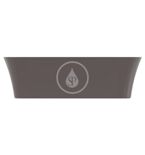 Ideal Standard Umývadlo na dosku, 800x400 mm, bez prepadu, slate grey Ipalyss E1391V5