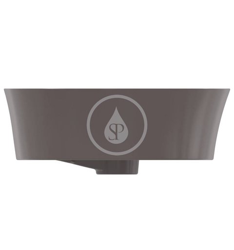 Ideal Standard Umývadlo na dosku, 600x380 mm, s prepadom, slate grey Ipalyss E1397V5