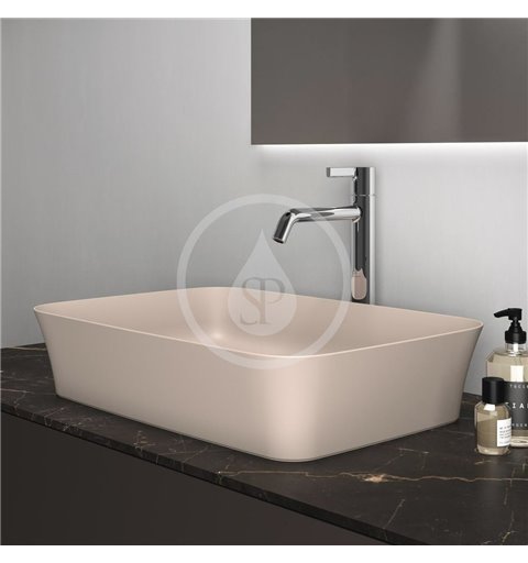 Ideal Standard Umývadlo na dosku, 550x380 mm, bez prepadu, Mink Ipalyss E2076V8