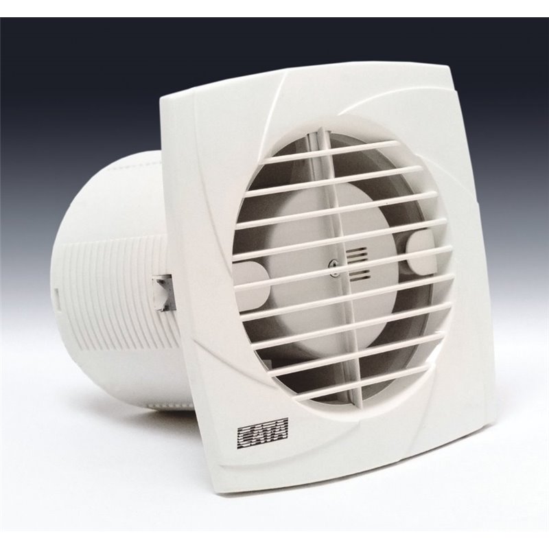 Cata CB-100 PLUS radiálny ventilátor, 25W, potrubie 100mm, biela 00840000