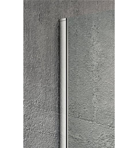 Gelco VARIO CHROME jednodílná zástěna k instalaci ke stěně, kouřové sklo, 800 mm GX1380GX1010
