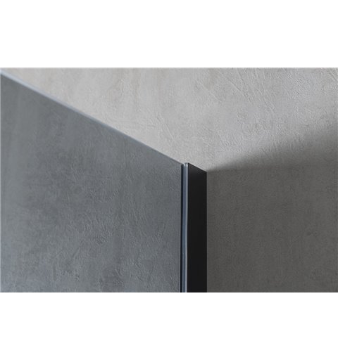 Gelco VARIO BLACK jednodílná zástěna k instalaci ke stěně, kouřové sklo, 700 mm GX1370GX1014