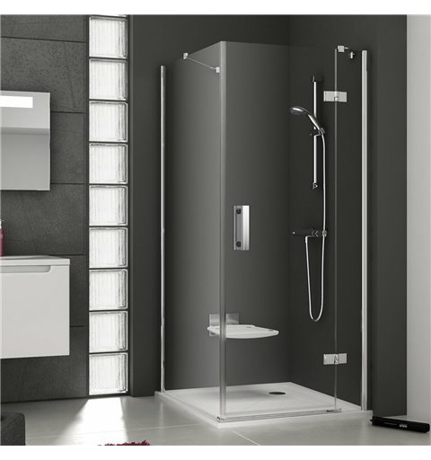 Ravak Bočná zástena k sprchovacím dverám 100x190 cm levá Ravak Smartline chróm lesklý 9SLA0A00Z1
