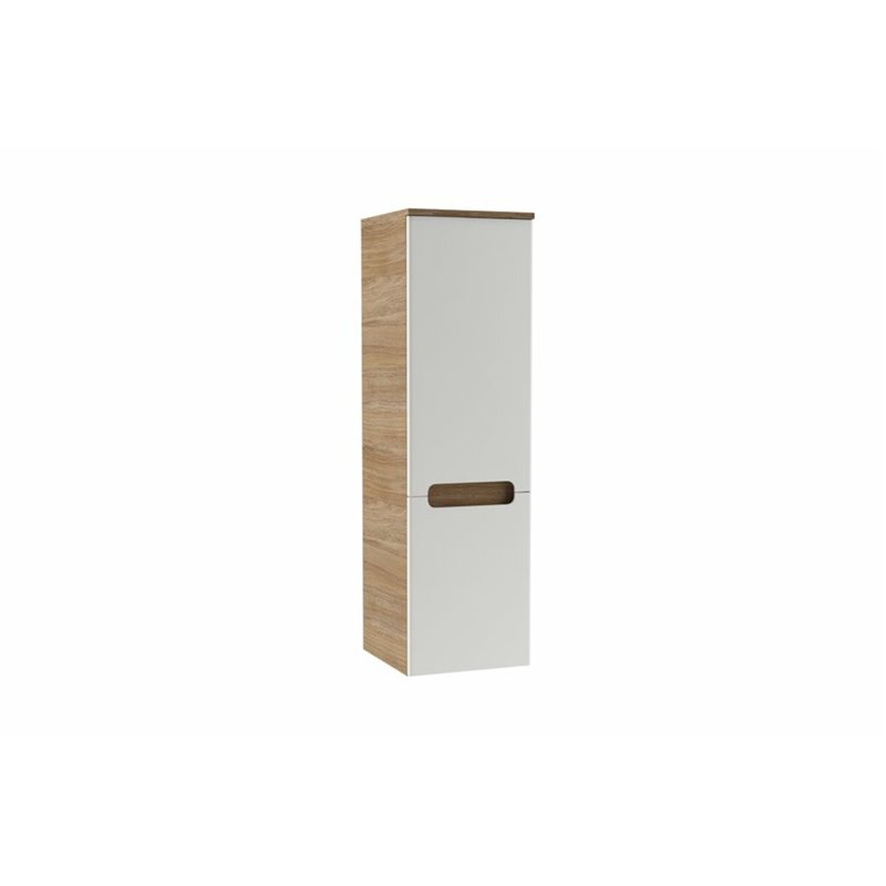 Ravak Kúpeľňová skrinka vysoká Ravak Classic 35x37 cm cappuccino/biela X000000957