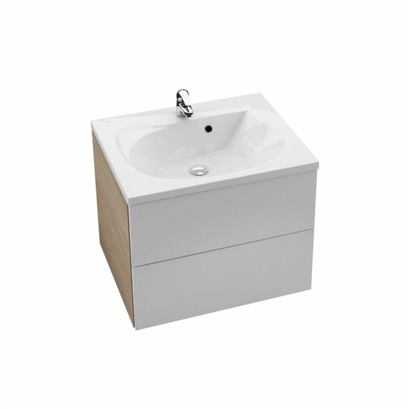 Ravak Kúpeľňová skrinka pod umývadlo Ravak Rosa 60x49 cm cappuccino/biela X000000926