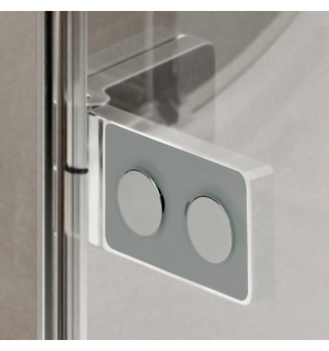 Mereo Sprchové dvere, Novea, 110x200 cm, chróm ALU, sklo Číre, ľavé prevedenie CK10511ZL