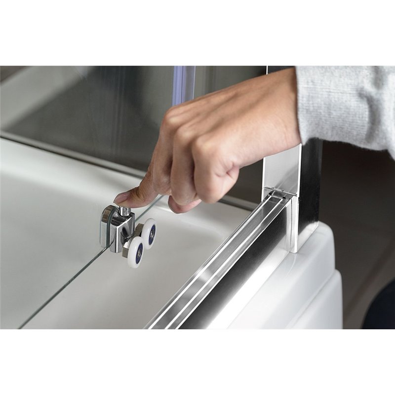 Polysan DEEP sprchové dvere 1600x1650mm, číre sklo MD1616