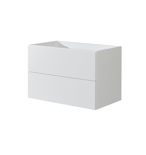 Mereo Aira kúpeľňová skrinka, biela, 2 zásuvky, 810x530x460 mm CN711S
