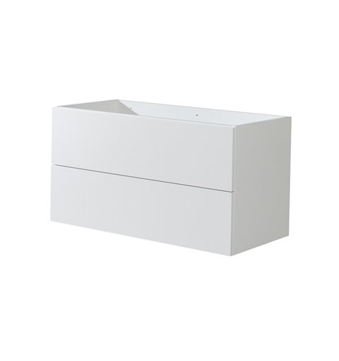 Mereo Aira kúpeľňová skrinka, biela, 2 zásuvky, 1010x530x460 mm CN712S