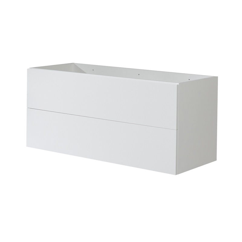 Mereo Aira kúpeľňová skrinka, biela, 2 zásuvky, 1210x530x460 mm CN713S