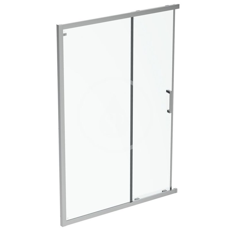 IDEAL STANDARD Posuvné sprchové dvere, dvojdielne, 750 mm, silver bright/číre sklo K9258EO