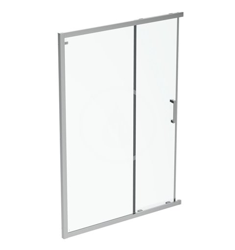 IDEAL STANDARD Posuvné sprchové dvere, dvojdielne, 1000 mm, silver bright/číre sklo K9262EO