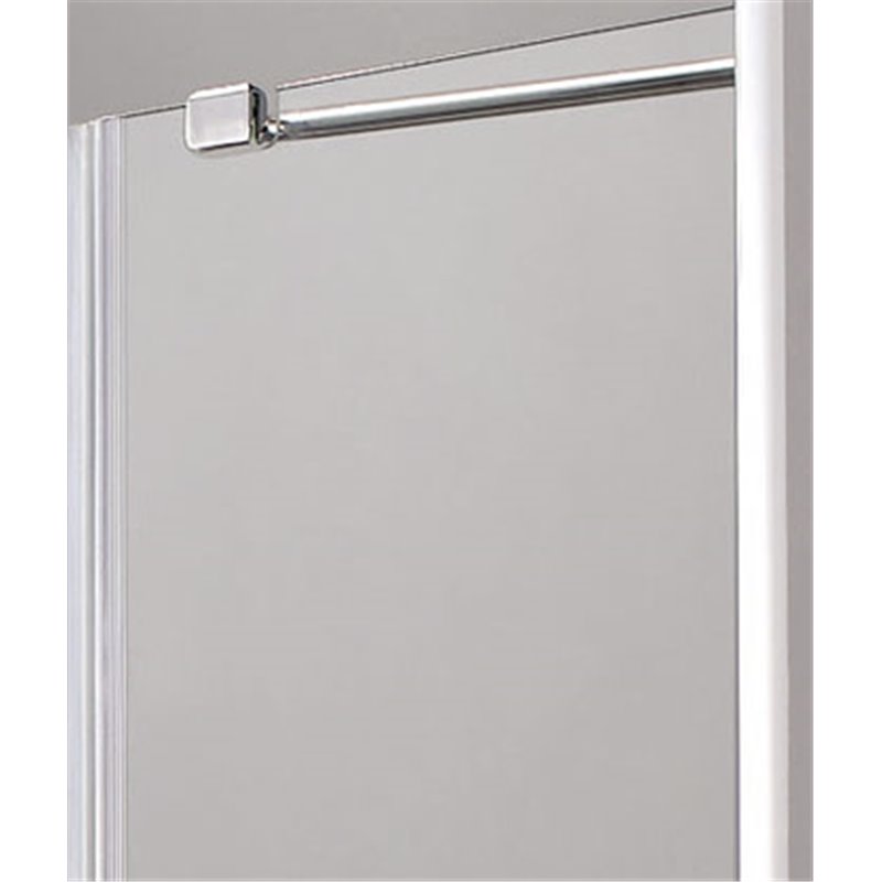 AQUATEK GLASS B7 105cm dvere do niky, profil chróm, sklo číre, GLASSB7CH10562