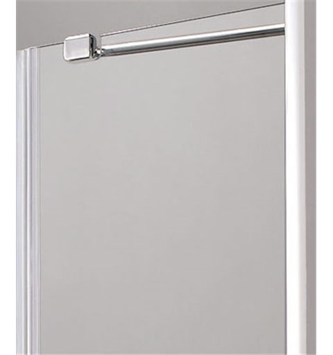 AQUATEK GLASS B7 105cm dvere do niky, profil chróm, sklo číre, GLASSB7CH10562
