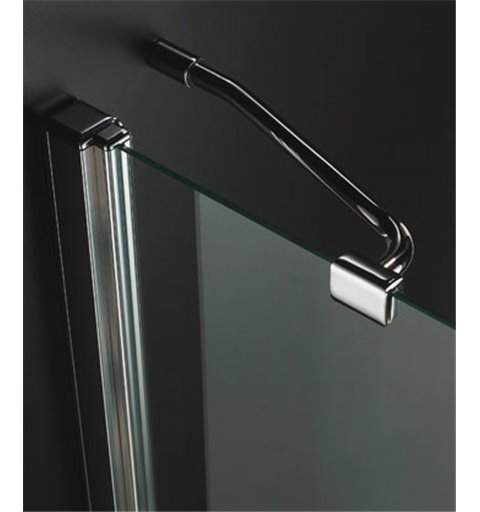 AQUATEK GLASS R11 100 x 80cm sprchový kút obdĺžnikový, profil chróm GLASSR11CH100X8063