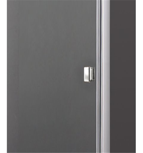 AQUATEK GLASS B5 110cm dvere do niky, profil chróm, sklo číre, GLASSB5CH11062