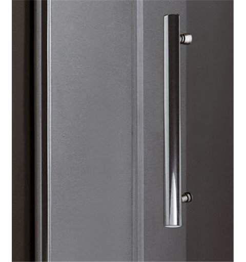 AQUATEK BETTER B5 110cm ľavé dvere do niky, profil chróm, sklo číre, BETTERB5CH11062L