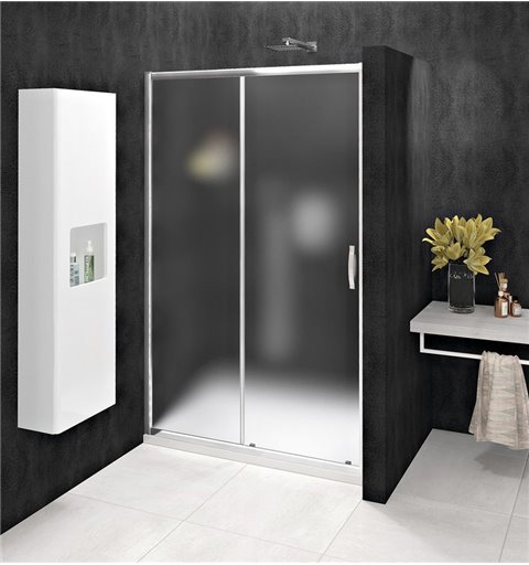 Gelco SIGMA SIMPLY sprchové dvere posuvné 1200mm, sklo Brick GS4212