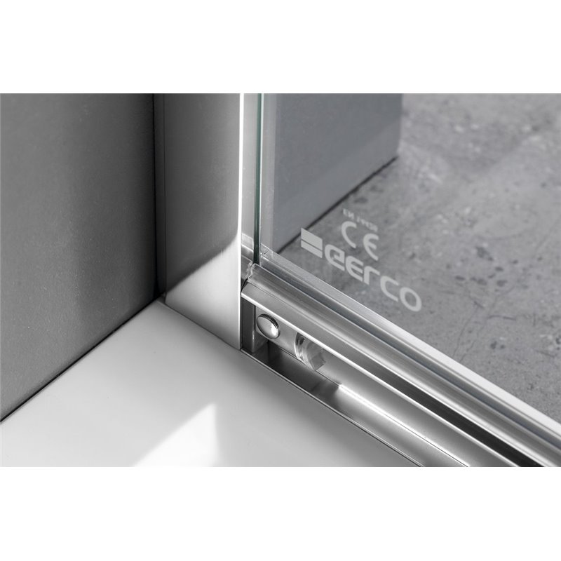 Gelco SIGMA SIMPLY štvorcová sprchová zástena 1000x1000 mm, rohový vstup, Brick sklo GS2410GS2410