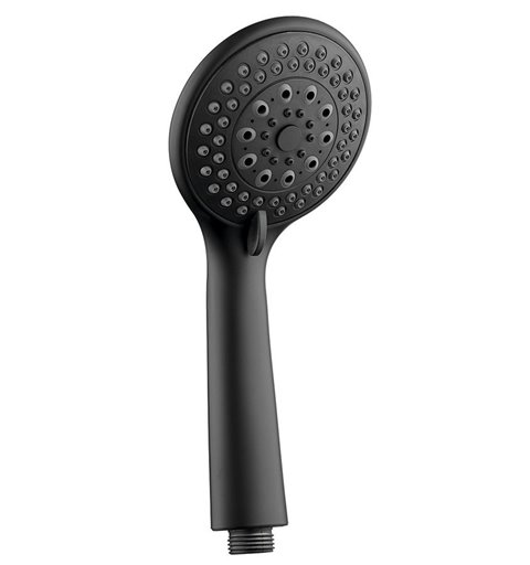 AQUALINE Ručná sprcha, 3 režimy sprchovania, priemer 100mm, ABS/čierna SC106