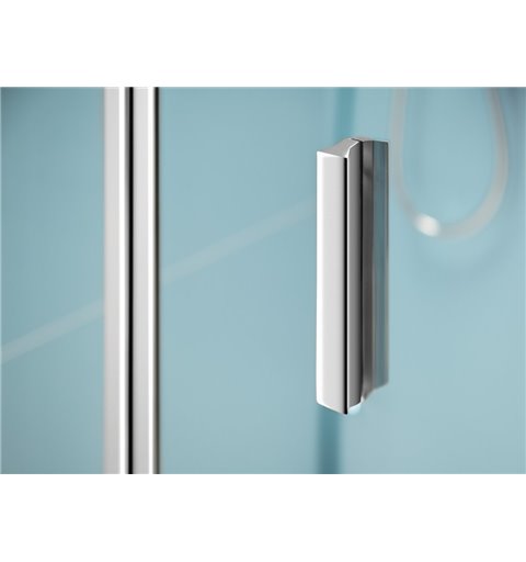 Polysan EASY LINE obdĺžniková sprchová zástena 700x1000mm, skladacie dvere, L/P varianta, číre sklo EL1970EL3415